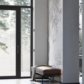 cửa đi mở quay nhôm kenwin 55s
