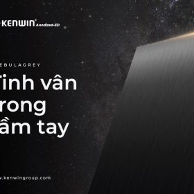 nhôm kenwin nhập khẩu màu xám tinh vân nebula grey