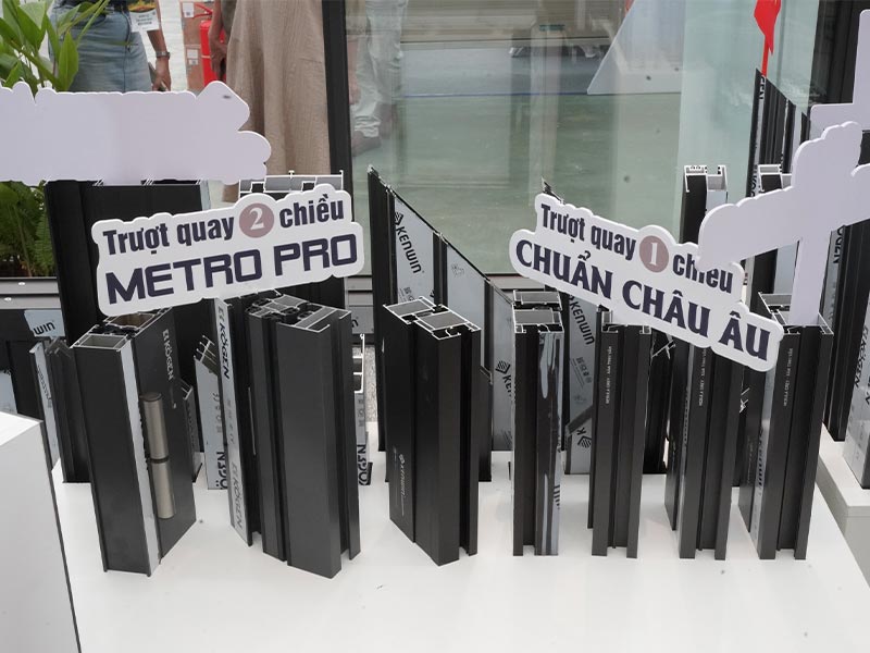 gian hàng kenwin tại triển lãm ngành cửa việt nam 2025