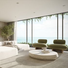 Ứng dụng thực tế cửa Slim Panorama Kenwin trong không gian sống